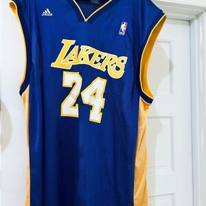 Adidas Lakers Jersey in Blue and Gold
